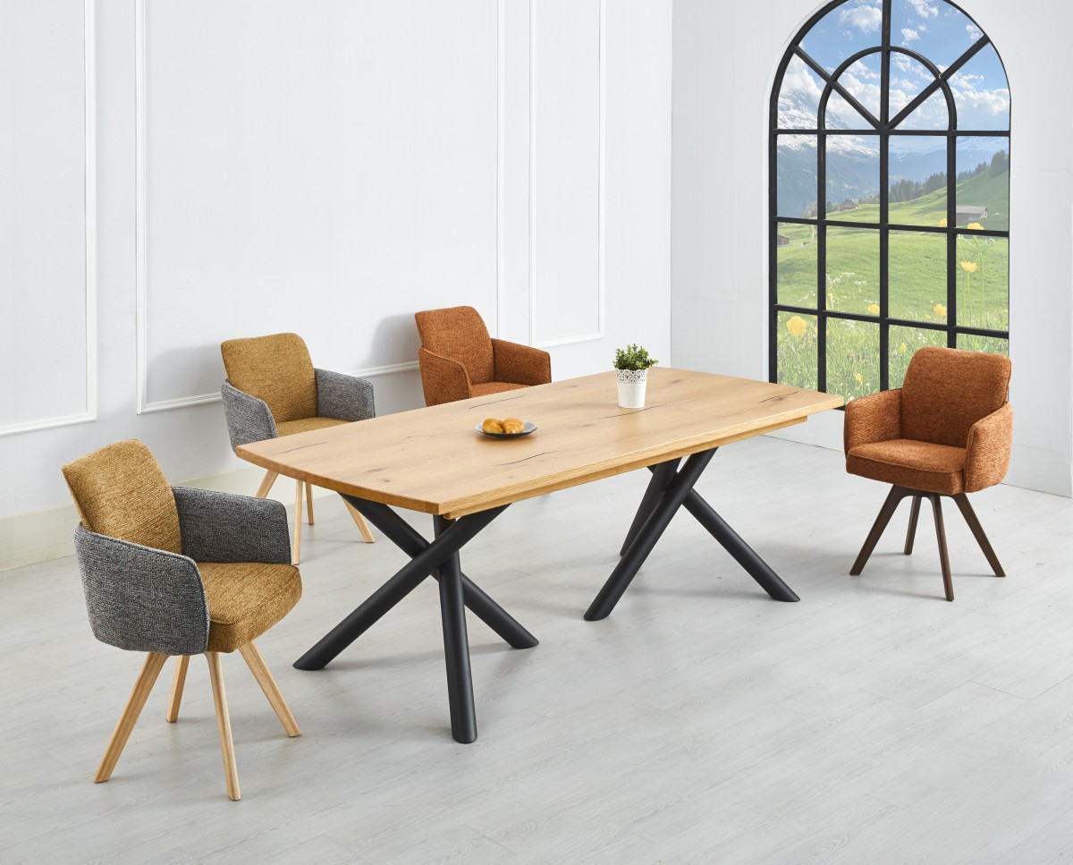 Dining chair wood frame