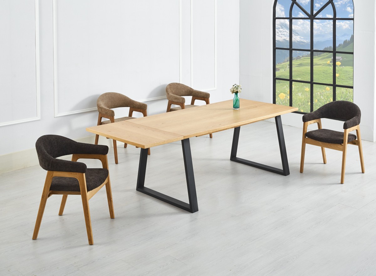 Dining chair wood frame