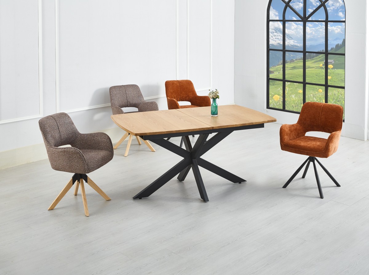 Dining chair wood frame