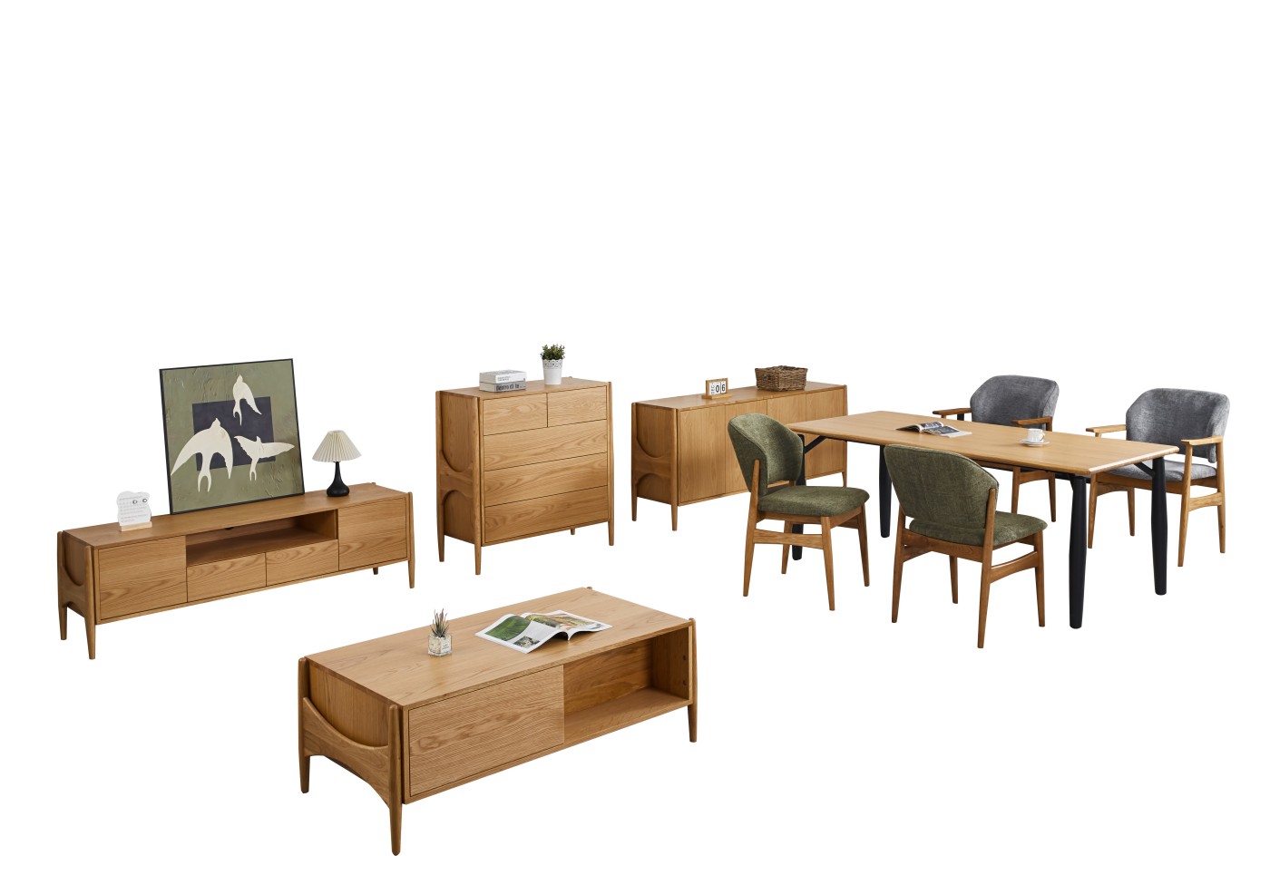 Dining chair wood frame