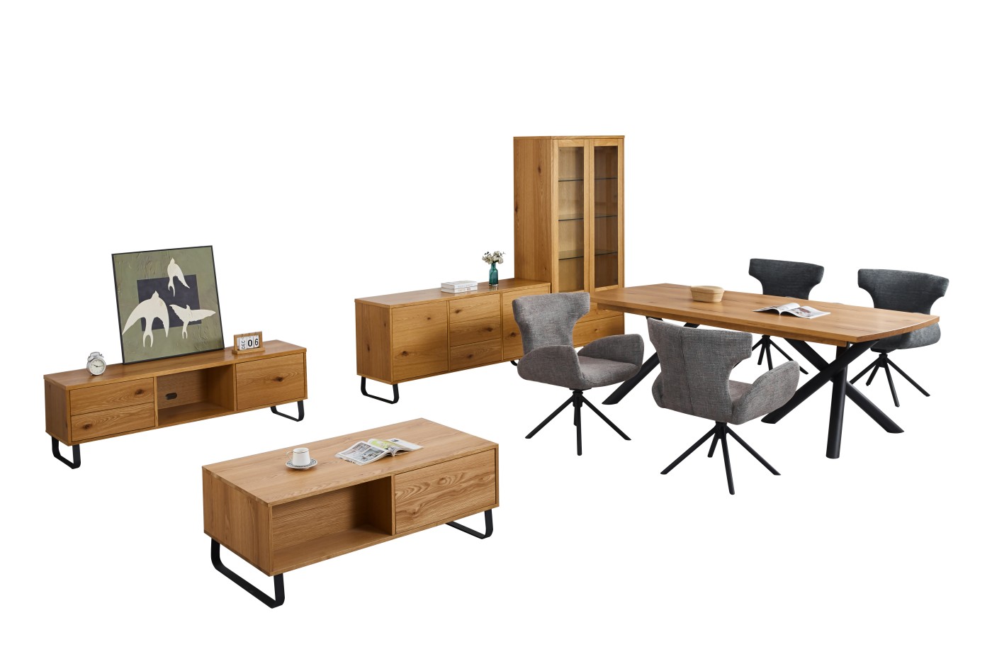 Dining chair wood frame
