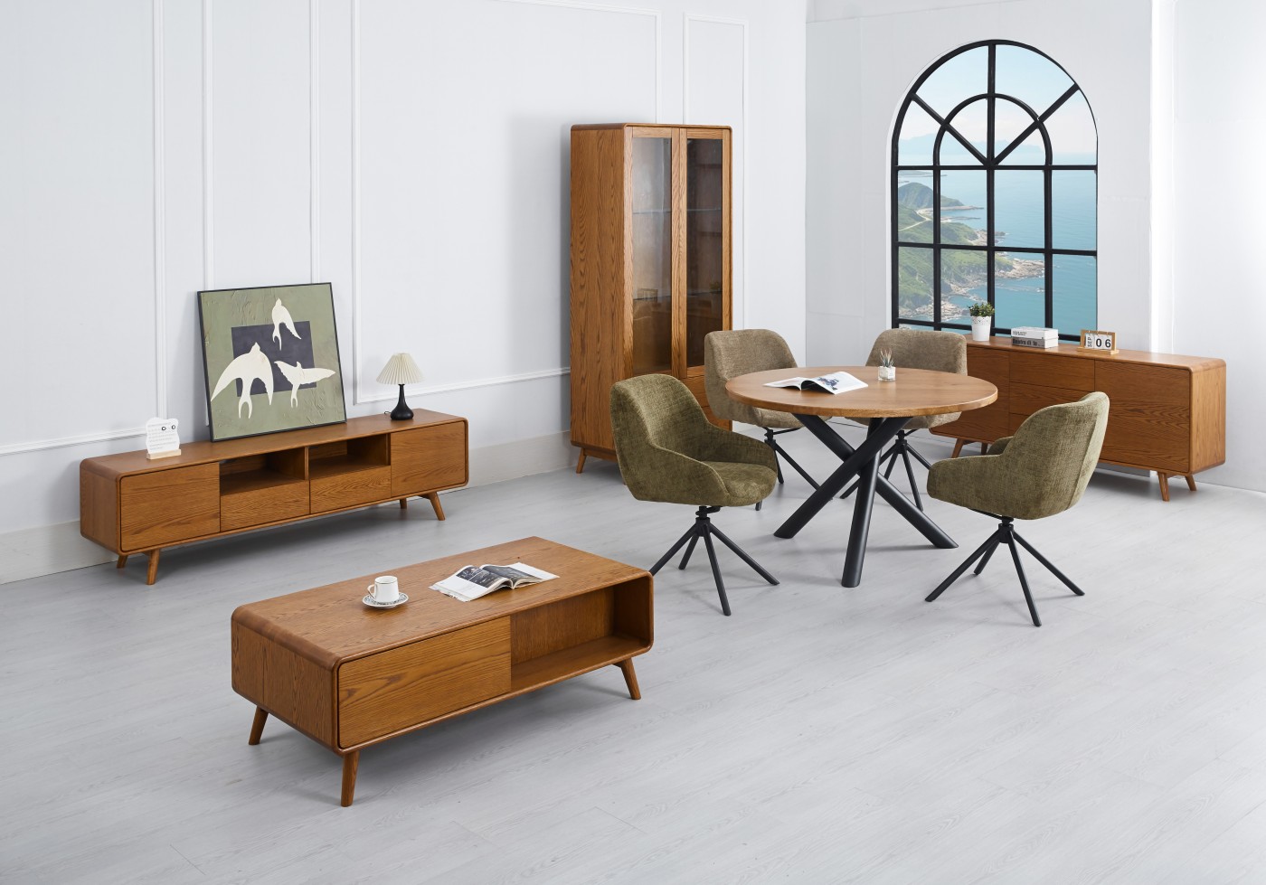 Dining chair wood frame